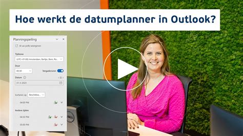 Datumplanner in Outlook